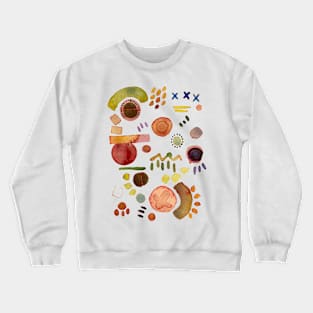 Painted shapes Crewneck Sweatshirt